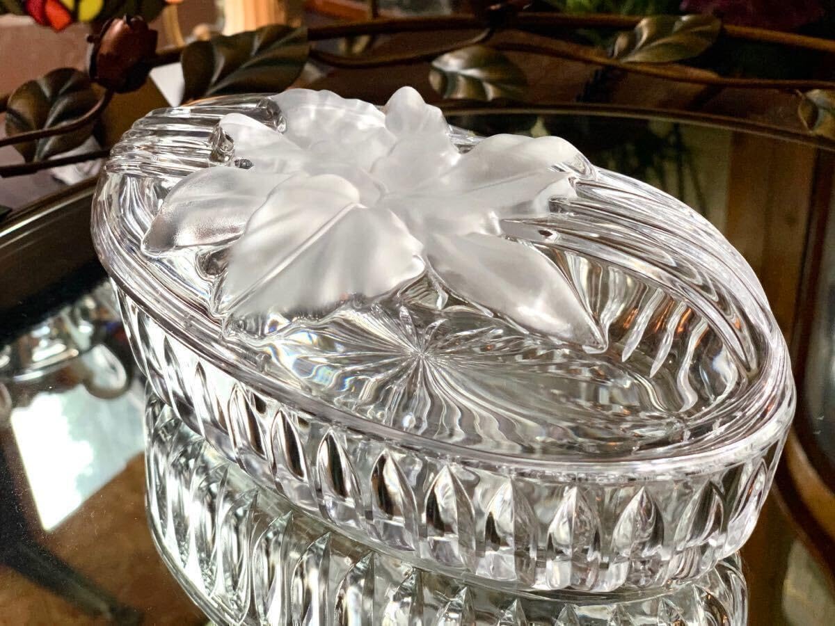 Amazon.co.jp: 豪華 SOGAガラス クリスタルガラス 小物入れ カット